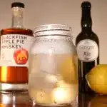 alcohol that goes well with ginger ale