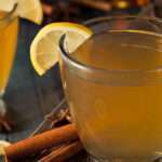 Hot Toddy with whiskey and tea