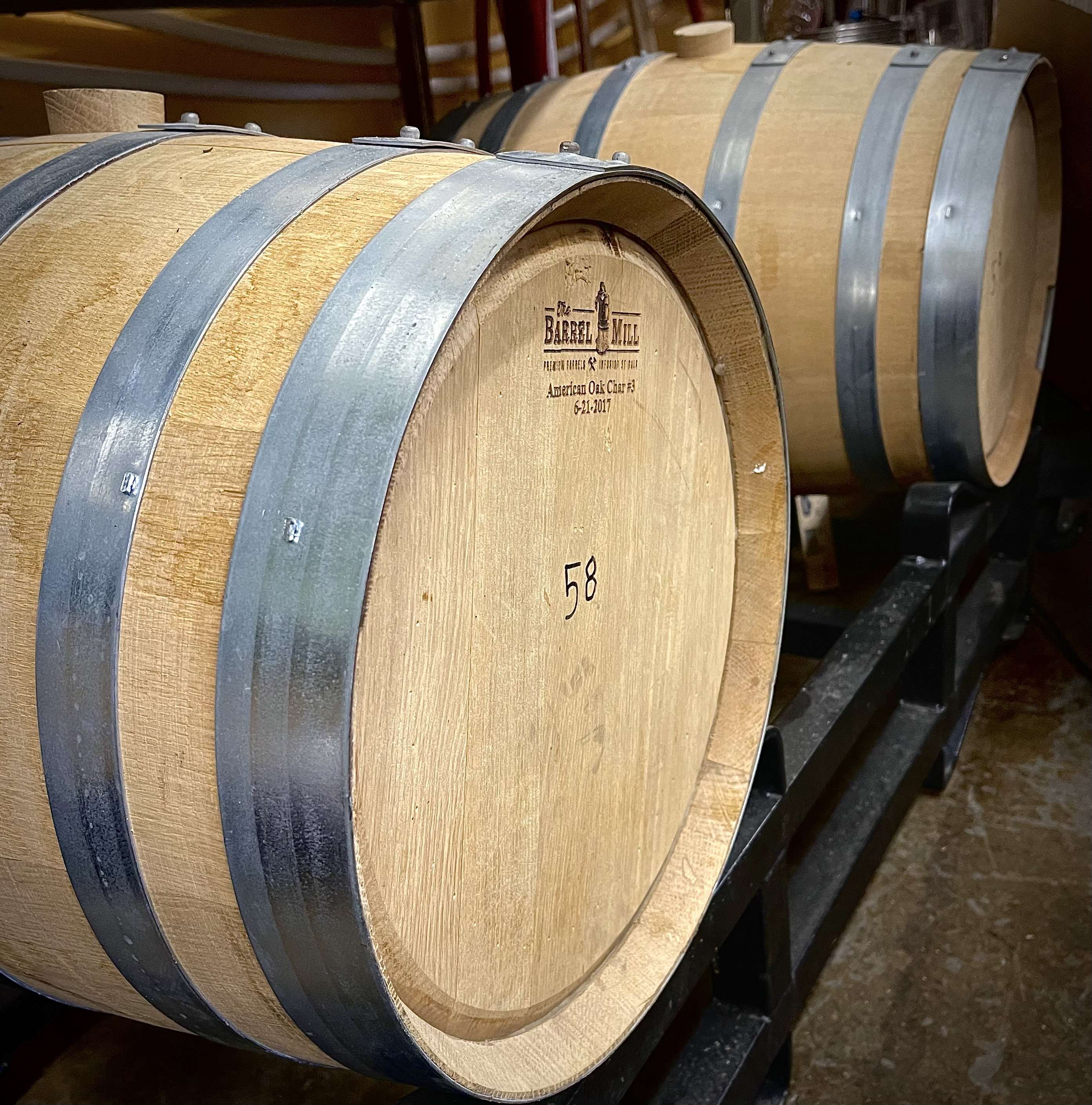 straight bourbon barrel